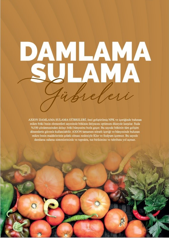DAMLAMA SULAMA GÜBRELERİ
